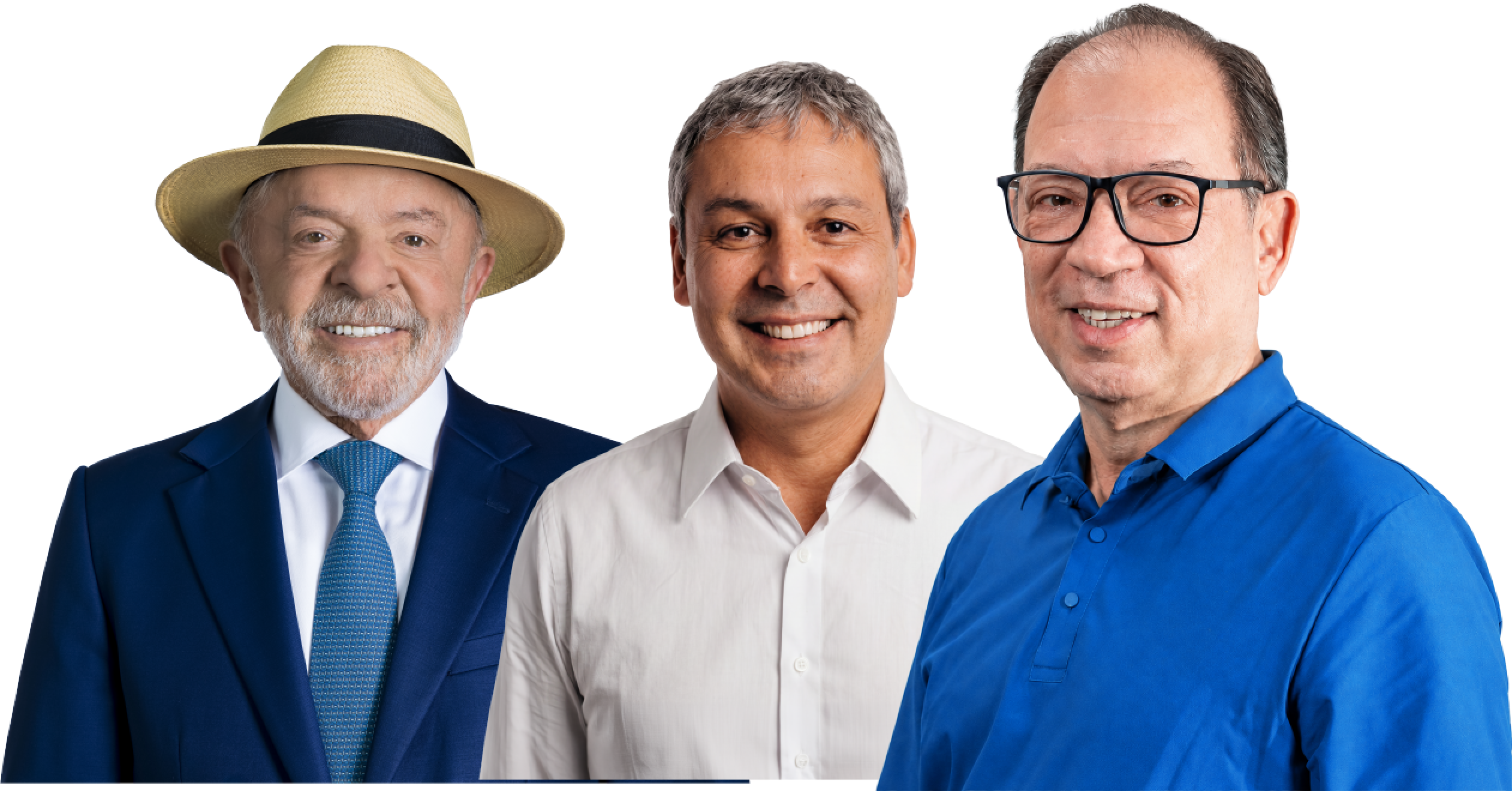 Lula, Lindbergh e Tuninho juntos