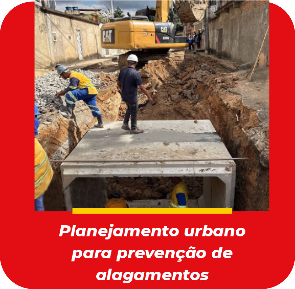 Planejamento urbano para prevenção de alagamentos